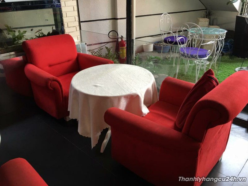 Thanh lý bàn ghế sofa nhà hàng